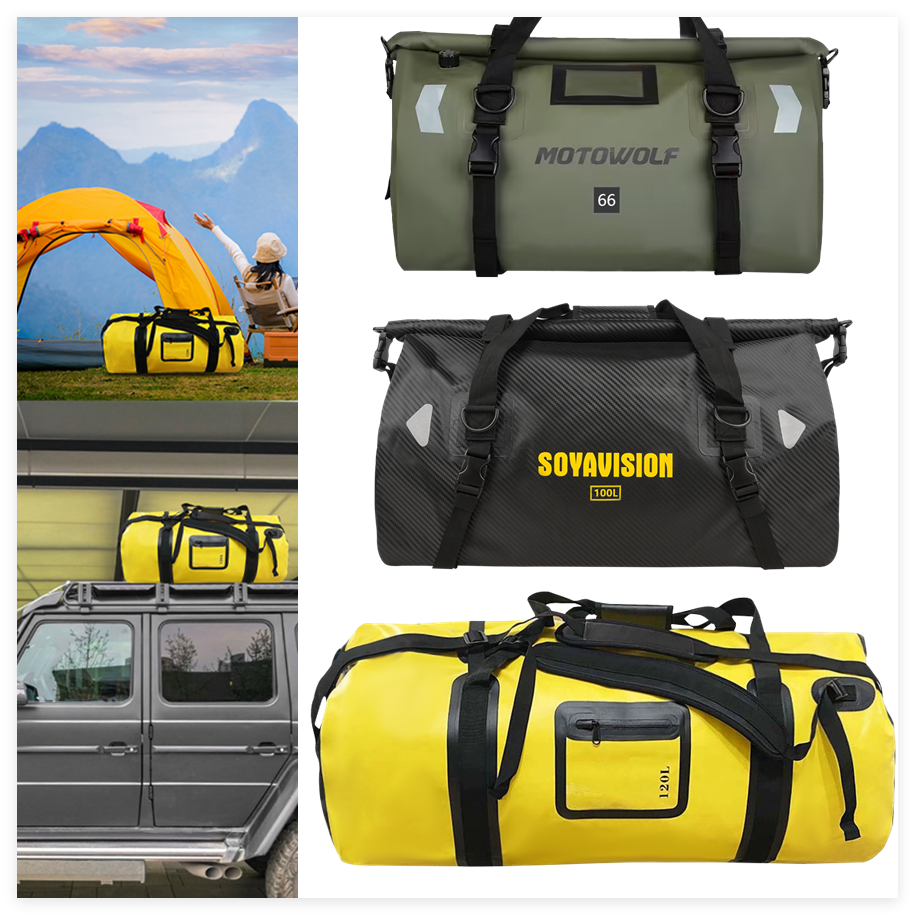 Motorcycle Gear Warehouse - Waterproof Car Bicycle Motorcycle Tail Bag