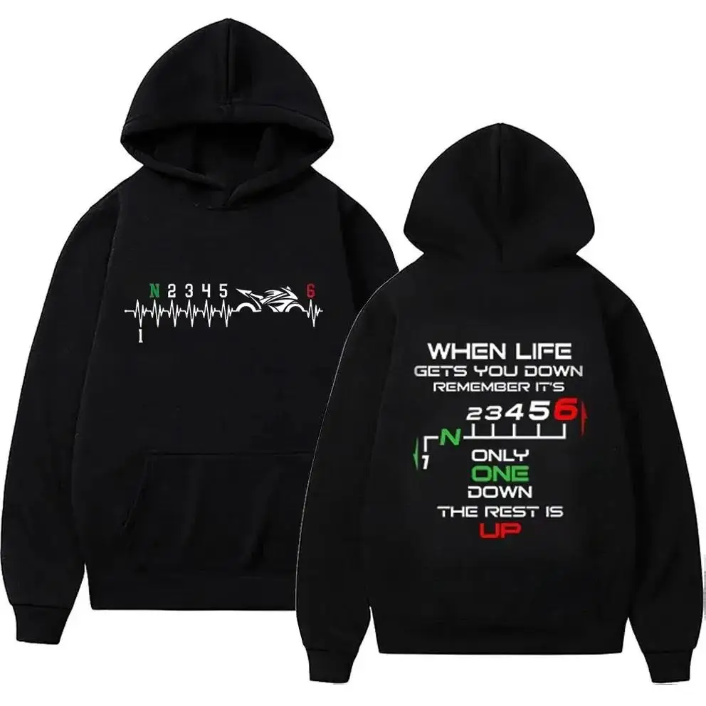 Men's Hoodies male Pullover Cl - Motorcycle Gear Hoodie のレビューと価格