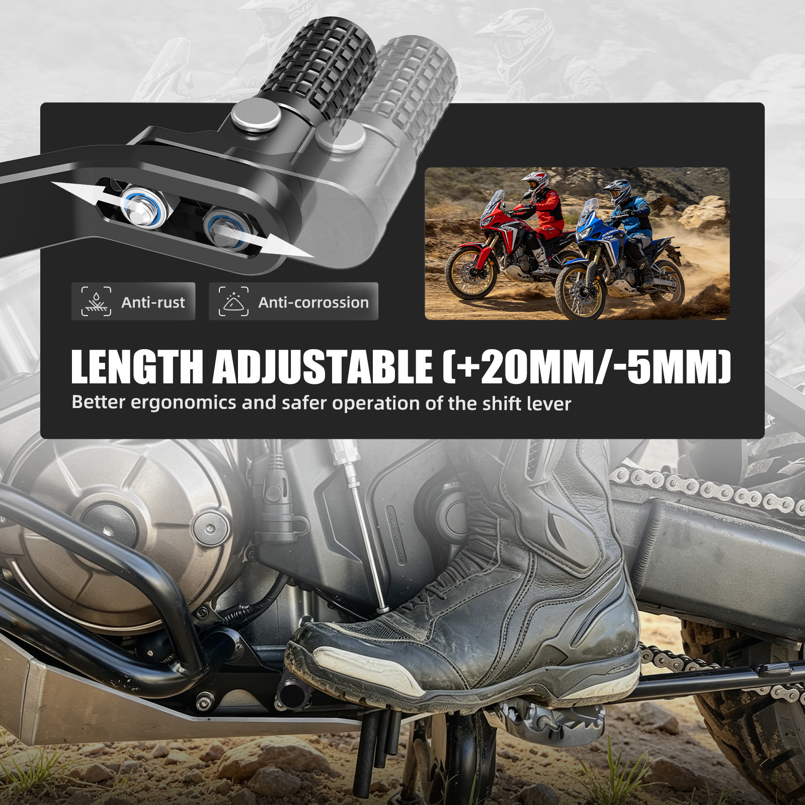For 2020-2026 Honda CRF1100L A - Motorcycle Gear Adventure のレビューと価格