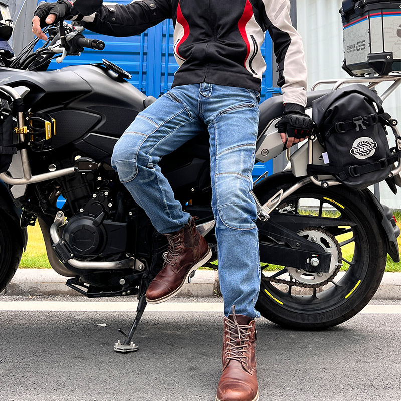 Men Moto Jeans Motorcycle Pant - Motorcycle Gear Jeans のレビューと価格