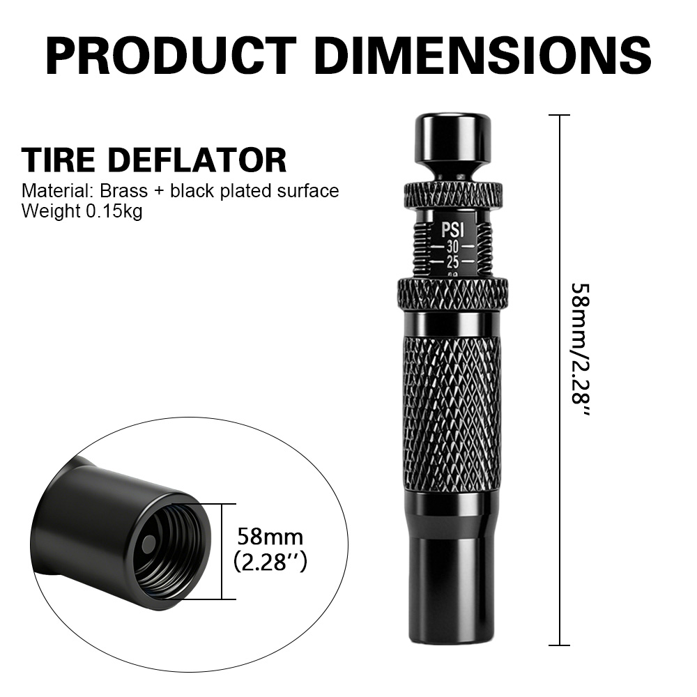 Tire Deflators Easy Twist Pres - Motorcycle Gear Adventure のレビューと価格