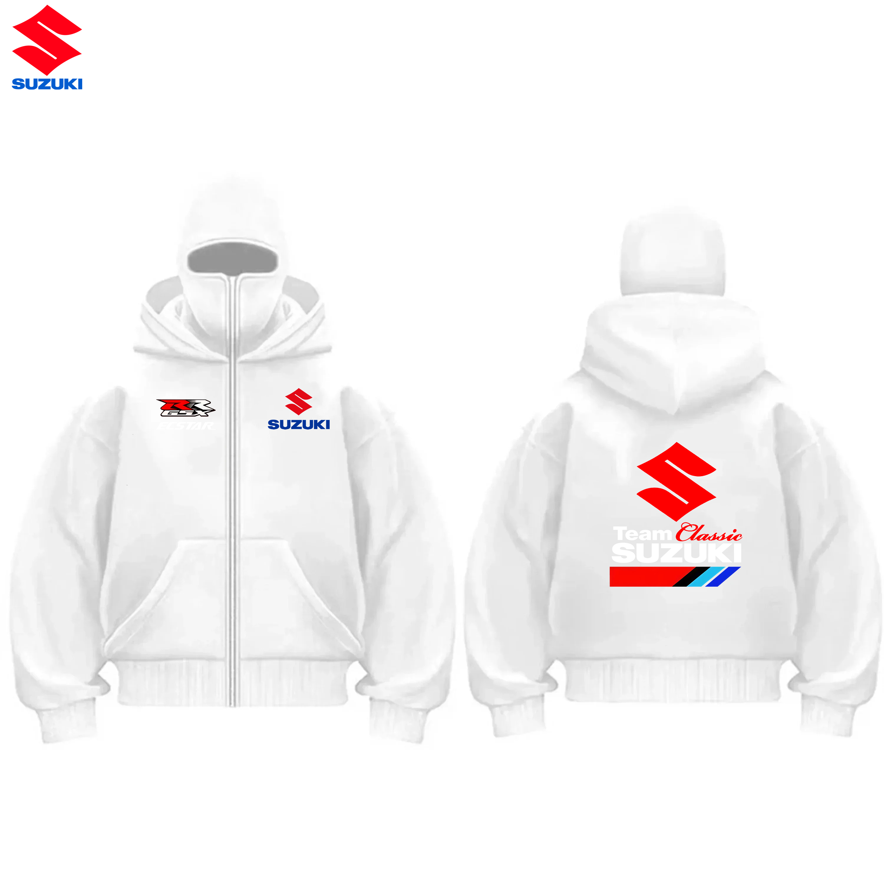 SUZUKI Women's Autumn/Winter D - Motorcycle Gear Hoodie のレビューと価格