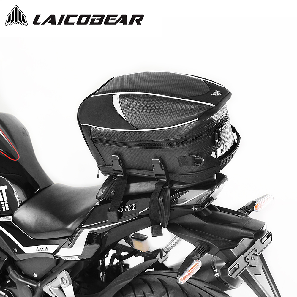 Motorcycle Tail Bag Black Moto - Motorcycle Gear Warehouse のレビューと価格