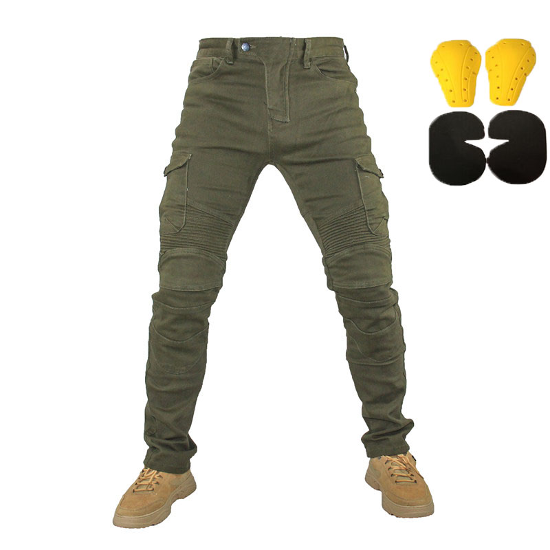 Motorcycle Jeans Pantalones Mo - Motorcycle Gear Jeans のレビューと価格