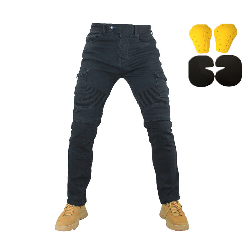 Motorcycle Jeans Pantalones Mo - Motorcycle Gear Jeans のレビューと価格