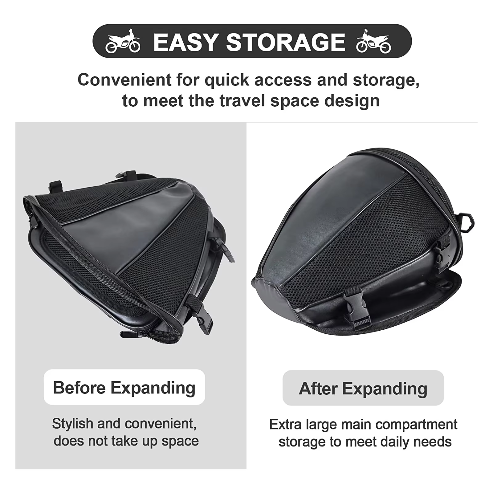 Motorcycle Tail Bag Rear Seat  - Motorcycle Gear Warehouse のレビューと価格