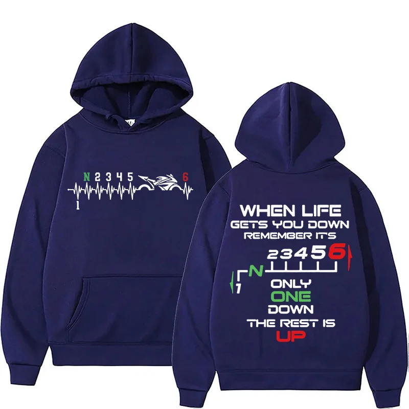 New 1N23456 Motorcycle Gear Bi - Motorcycle Gear Hoodie のレビューと価格