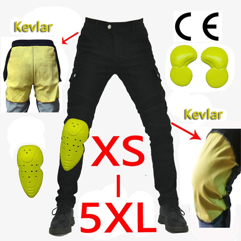 Kevlar Motorcycle Pants Men Pr - Motorcycle Gear Jeans のレビューと価格