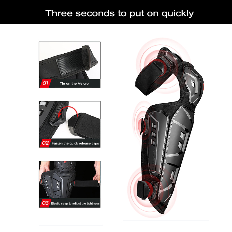 MOTOWOLF Motorcycle Knee Prote - Motorcycle Gear Adventure のレビューと価格