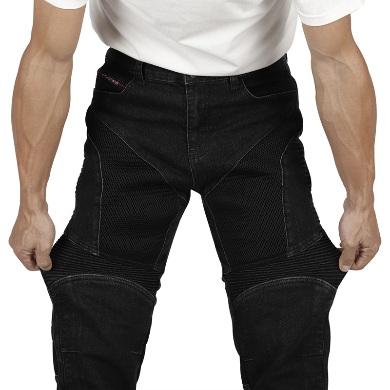 Men Summer Kevlar Motorcycle J - Motorcycle Gear Jeans のレビューと価格