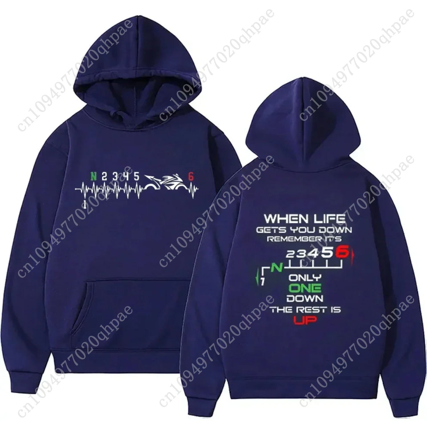 1N23456 Motorcycle Gear Biker  - Motorcycle Gear Hoodie のレビューと価格