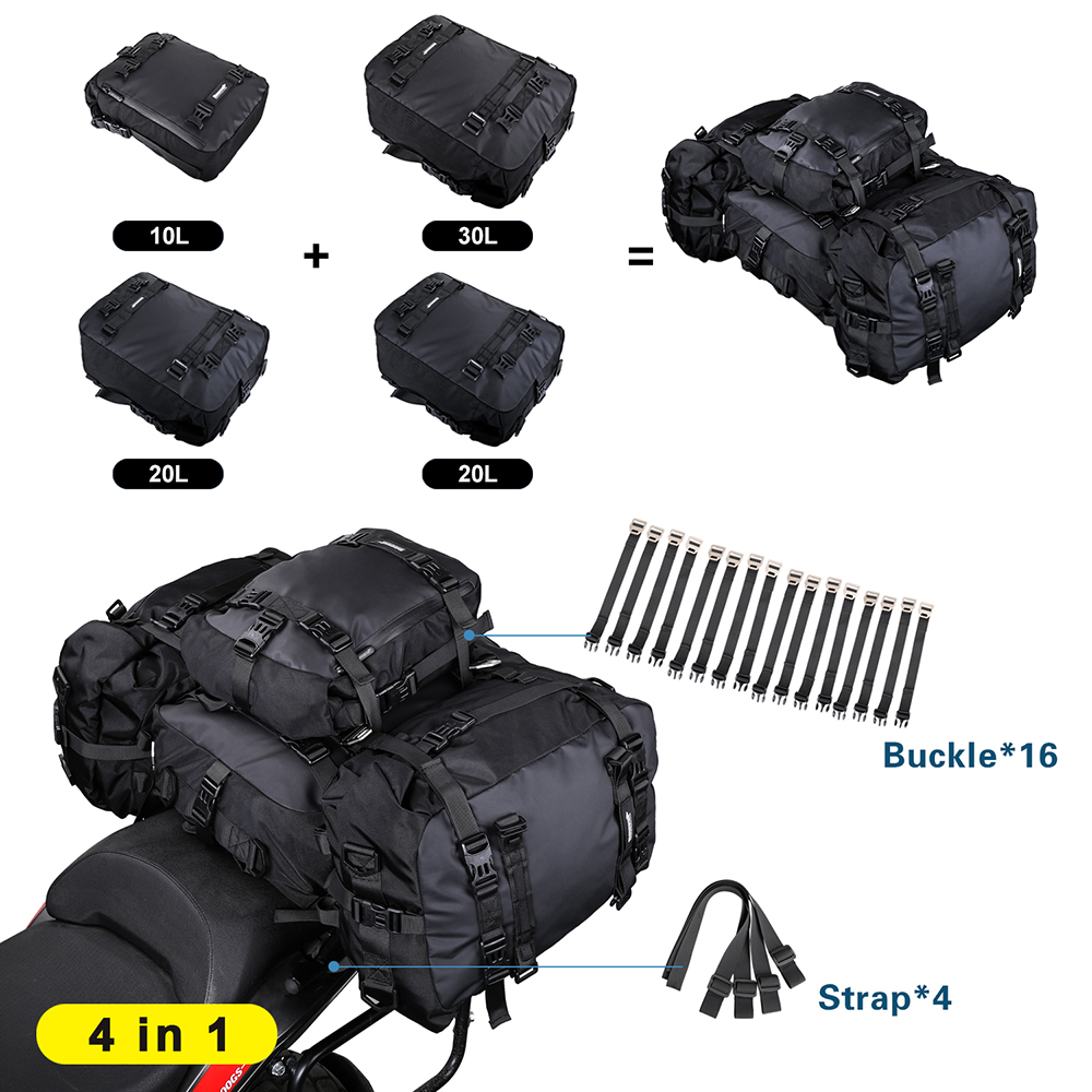 Rhinowalk Motorcycle Rear Seat - Motorcycle Gear Warehouse のレビューと価格