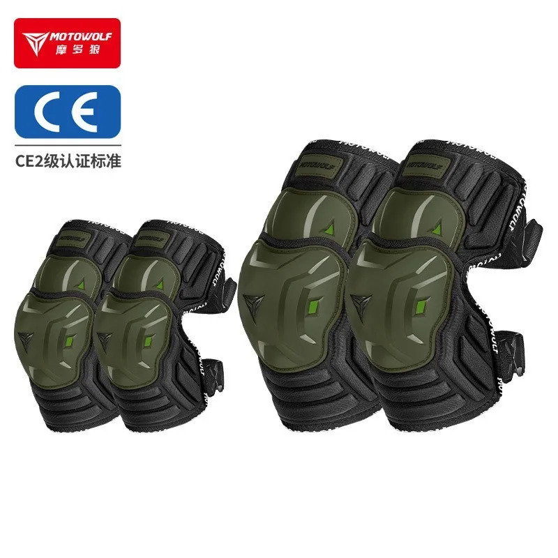 Motowolf 4Pcs/set Knee Elbow P - Motorcycle Gear Adventure のレビューと価格