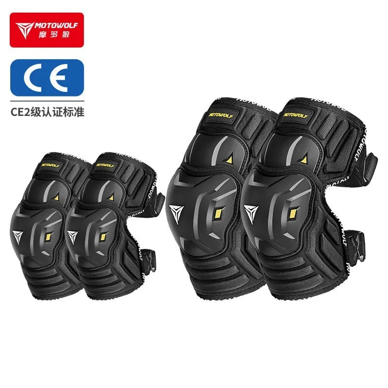 Motowolf 4Pcs/set Knee Elbow P - Motorcycle Gear Adventure のレビューと価格