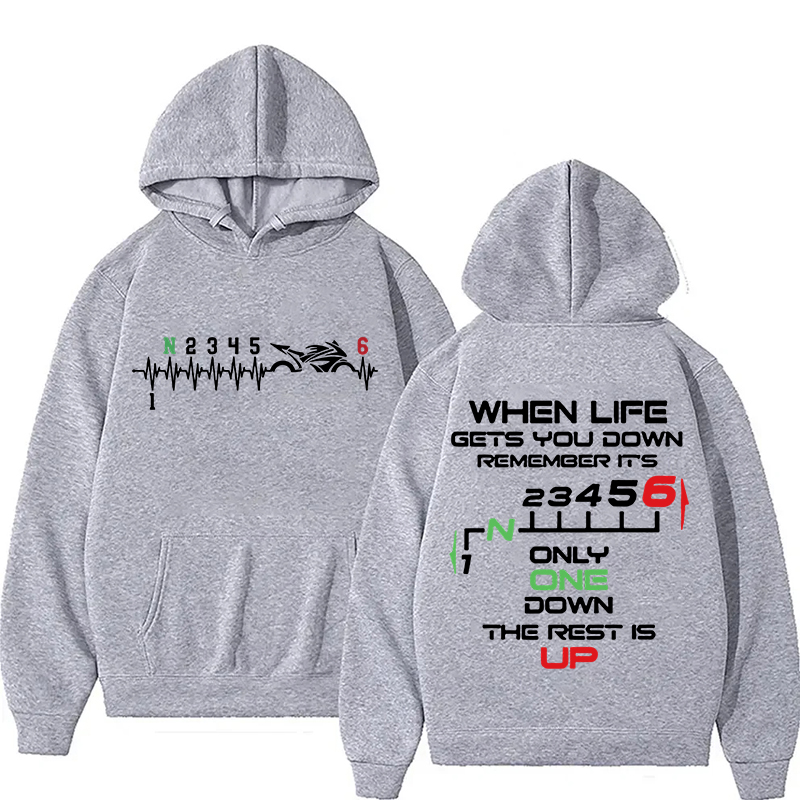 New 1N23456 Motorcycle Gear Bi - Motorcycle Gear Hoodie のレビューと価格