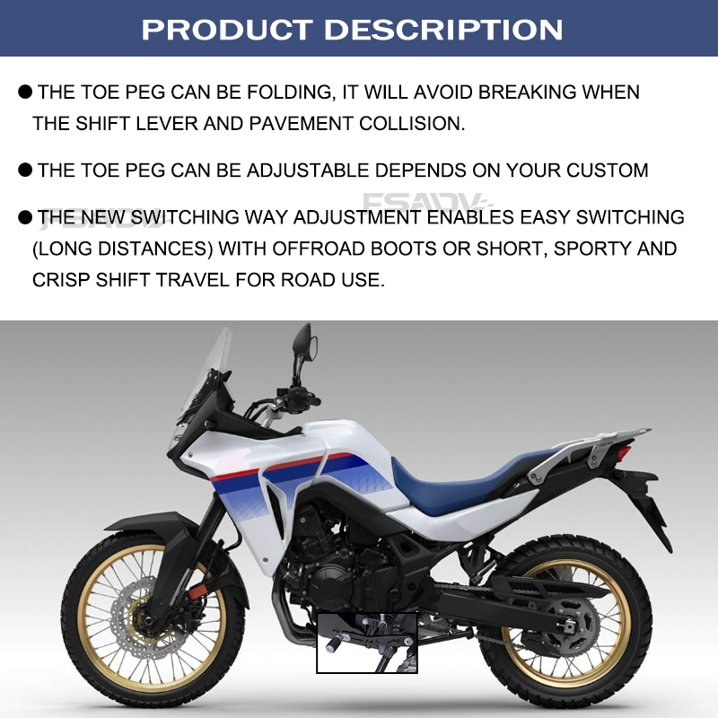 Adjustable Folding Gear Shifte - Motorcycle Gear Xl のレビューと価格