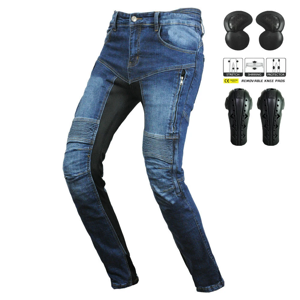 Motorcycle Jeans Breathable Hi - Motorcycle Gear Jeans のレビューと価格