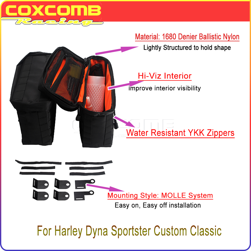 Motorcycle Saddlebag Luggage T - Motorcycle Gear Warehouse のレビューと価格