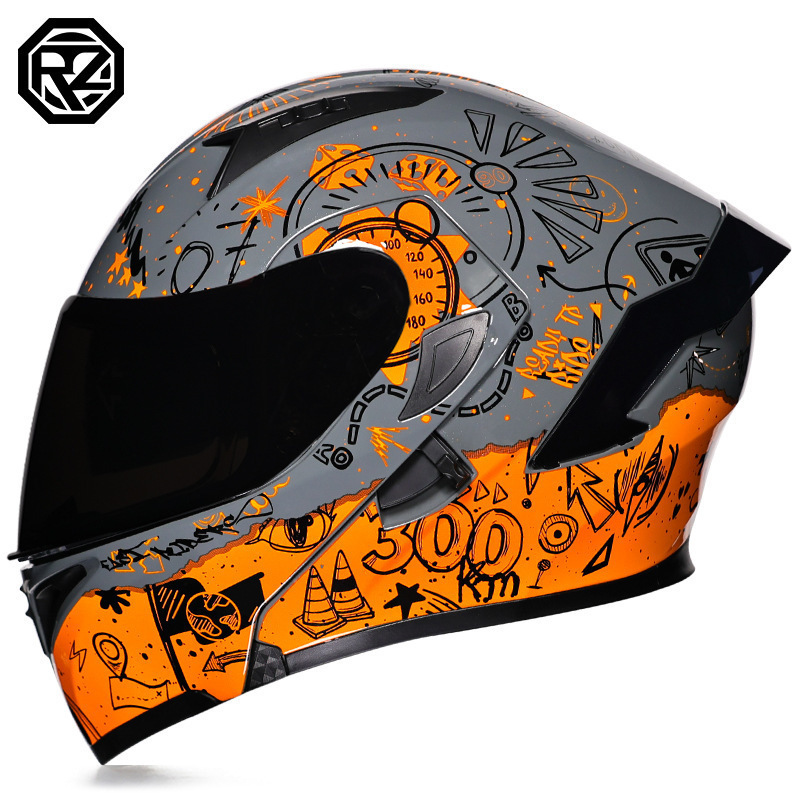 OrzWomen Helmet Double Sun Gea - Motorcycle Gear Xl のレビューと価格