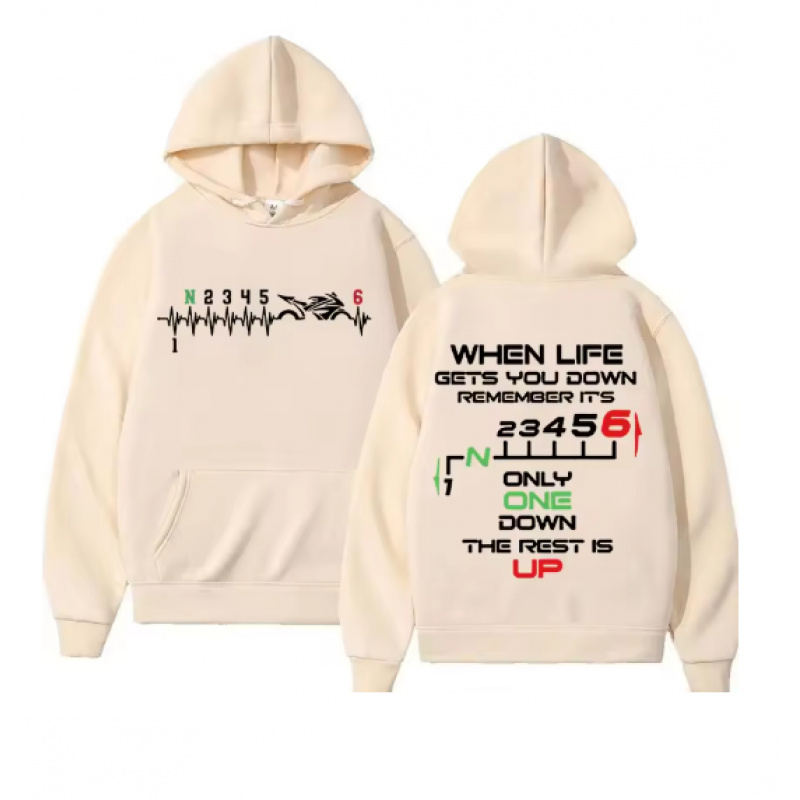 1N23456 Unisex Motorcycle Gear - Motorcycle Gear Hoodie のレビューと価格
