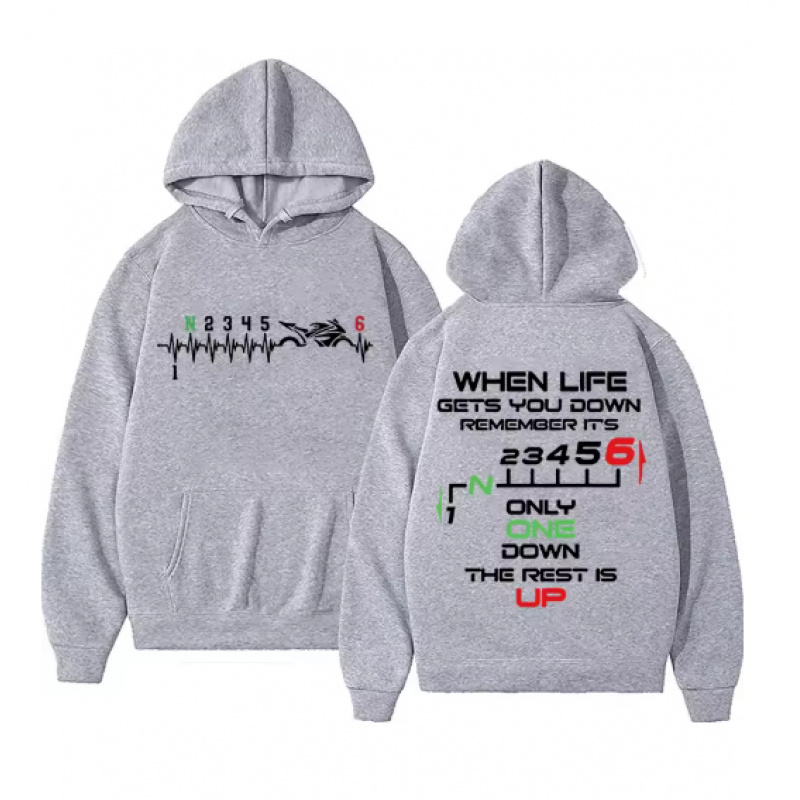 1N23456 Unisex Motorcycle Gear - Motorcycle Gear Hoodie のレビューと価格
