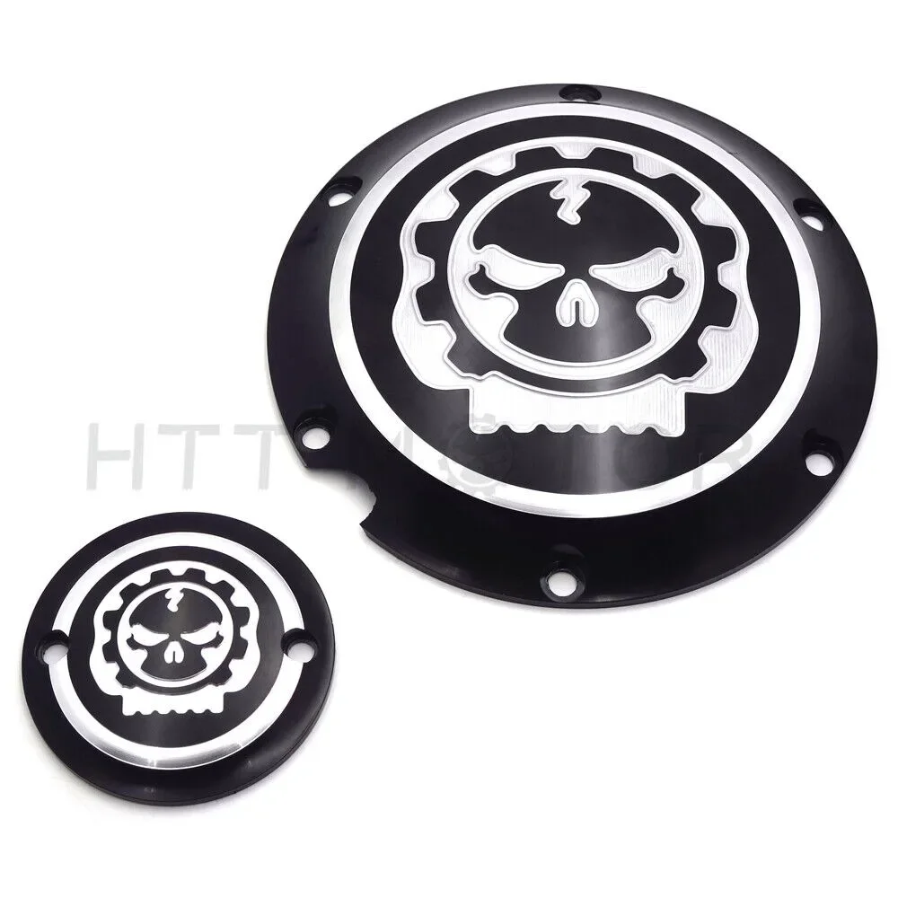 Skull Engine Derby Timer Cover - Motorcycle Gear Xl のレビューと価格