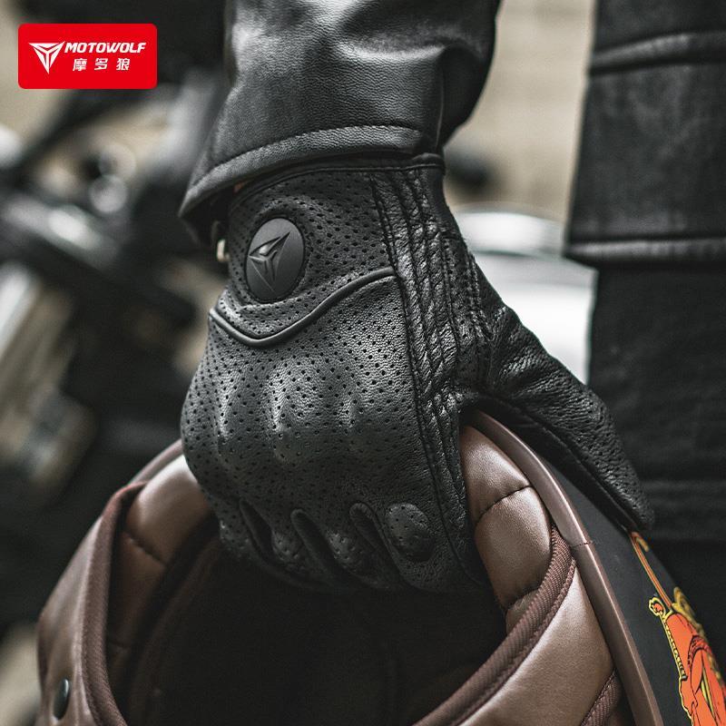 MOTOWOLF Motorcycle Gloves Men - Motorcycle Gear Adventure のレビューと価格